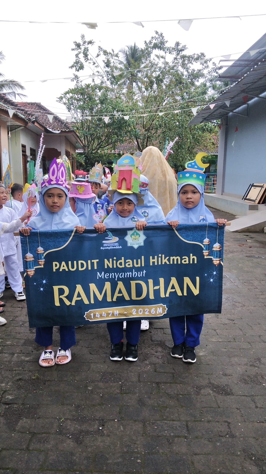 PAUDIT Nidaul Hikmah Gelar Pawai Sambut Ramadhan 1447 H