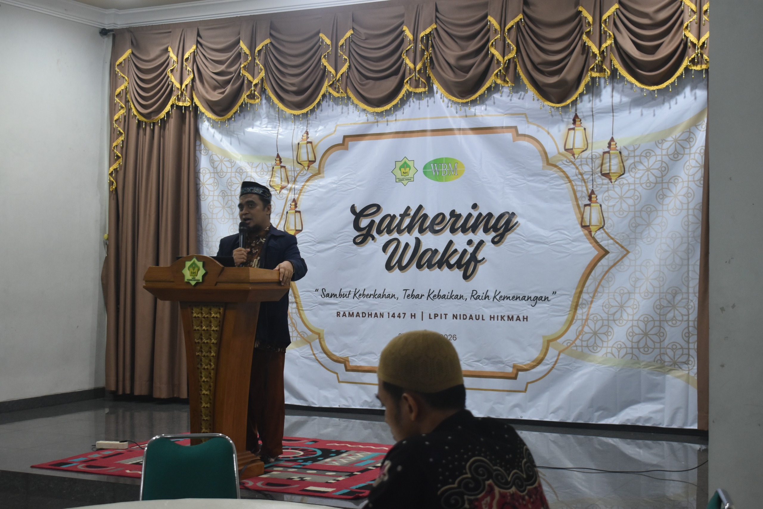 Gathering Wakif Yayasan Wahana Bina Masyarakat dan Peresmian Sumur Bor SMPIT Nidaul Hikmah